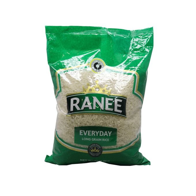 Ranee Everyday Long Grain Rice 2Kg