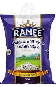 Ranee Pakistan Parboiled Rice- 10kg
