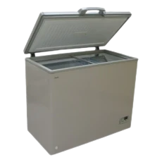 MIKA Chest Freezer, 280L, Aluminium In