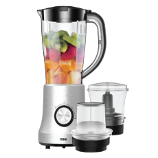 Mika MBLR703SS blender 1.5l 3 in 1 wit