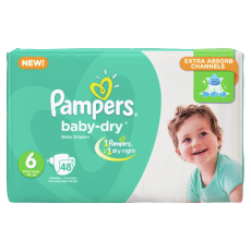 Pampers Diapers Size 6 48s
