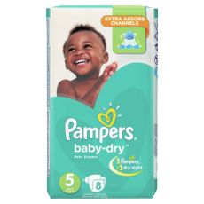 Pampers Junior BTFY Unisex LC 8*8
