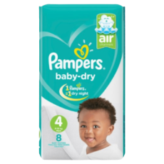 Pampers Maxi BTFY Unisex LC 8*8