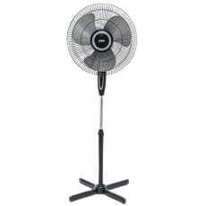 Stand Fan, 16", Black & Grey MFS1604BG