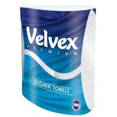Velvex Premium Kitchen Towel Twin Pack