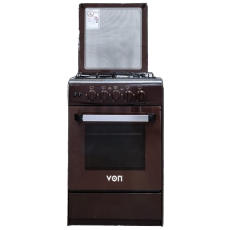 VON Cooker 4 Gas + Gas oven - 5534 Bro